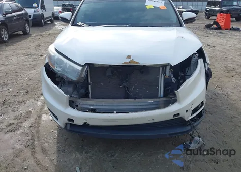 2015 Toyota Highlander Limited Platinum V6 from USA, damaged, VIN 5TDDKRFH7FS198112